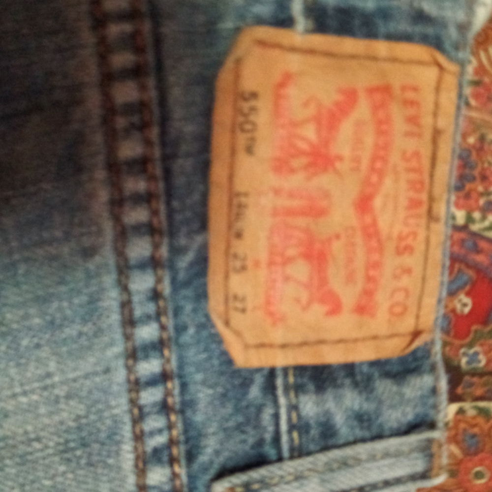 Levi's Blue Boot Cut Jeans Timeless Design